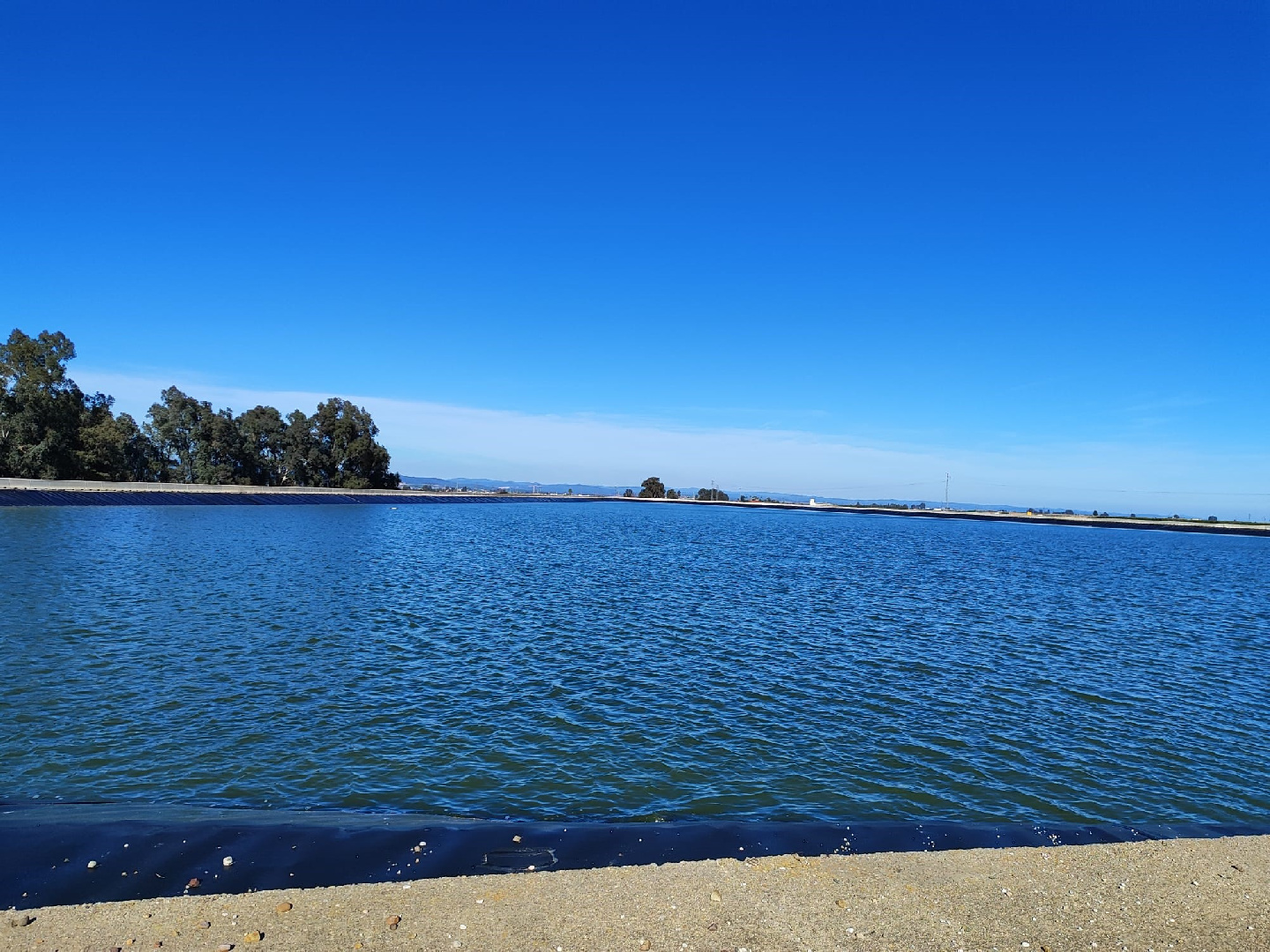 Las lluvias caídas con el estreno del año permiten el llenado de nuestras balsas