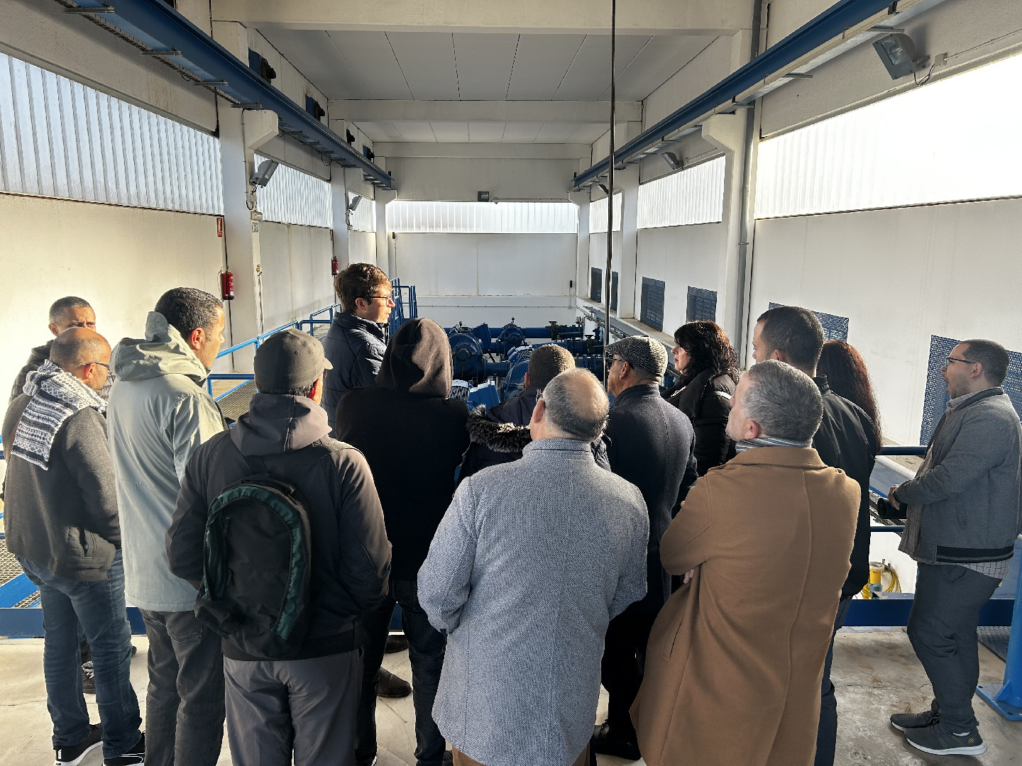 Una delegación del Ministerio de Agricultura de Marruecos visita nuestra Zona Regable