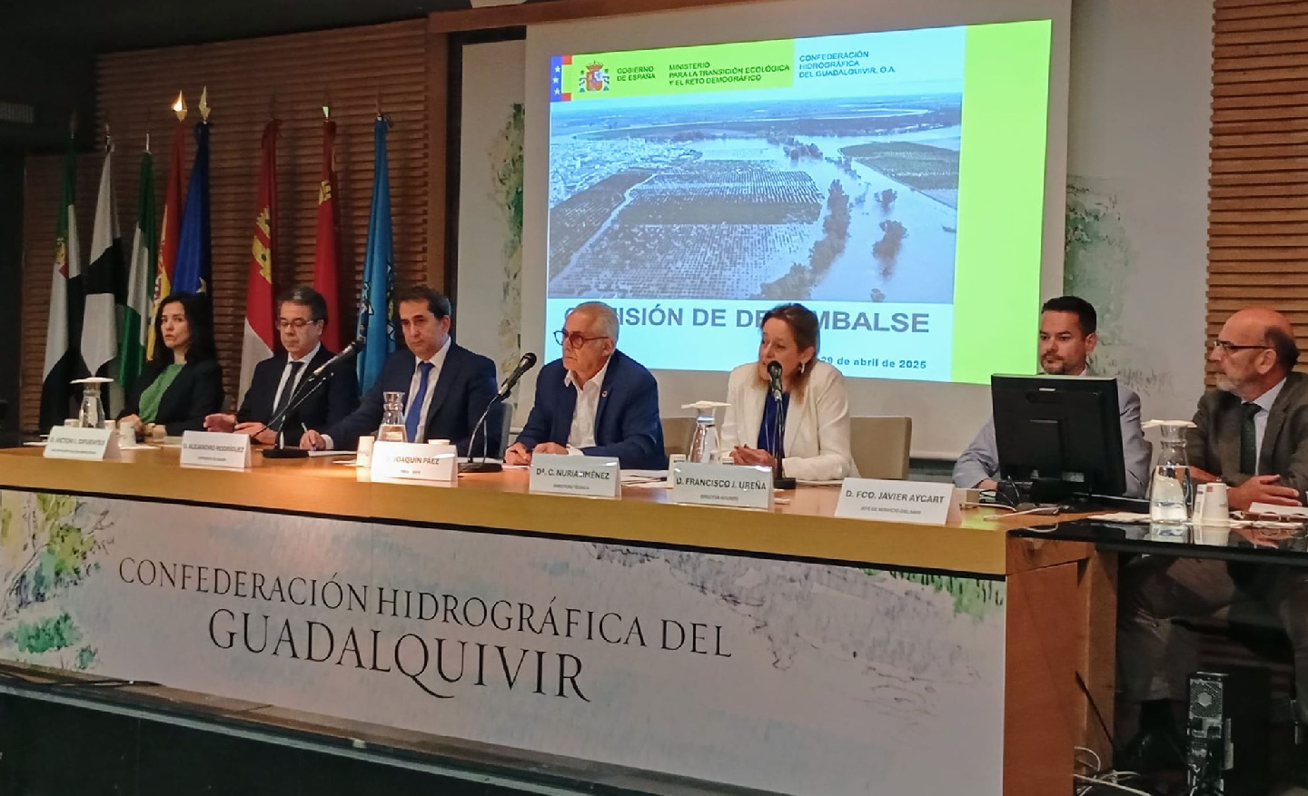La Confederación Hidrográfica del Guadalquivir aprueba un desembalse de 1.200 hm3 y una dotación de 5.500 m3/ha