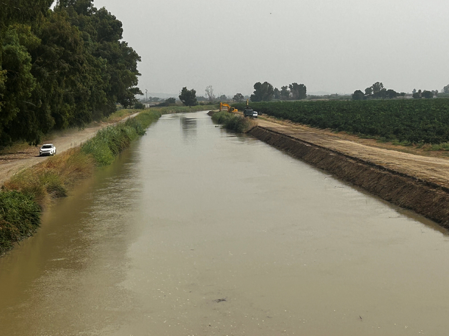 Las obras del recrecido del Canal Común nos obligan a funcionar únicamente con nuestras balsas durante octubre y noviembre