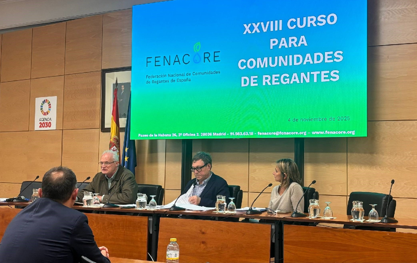 Presentes en el XXVIII Curso para Comunidades de FENACORE celebrado en Madrid