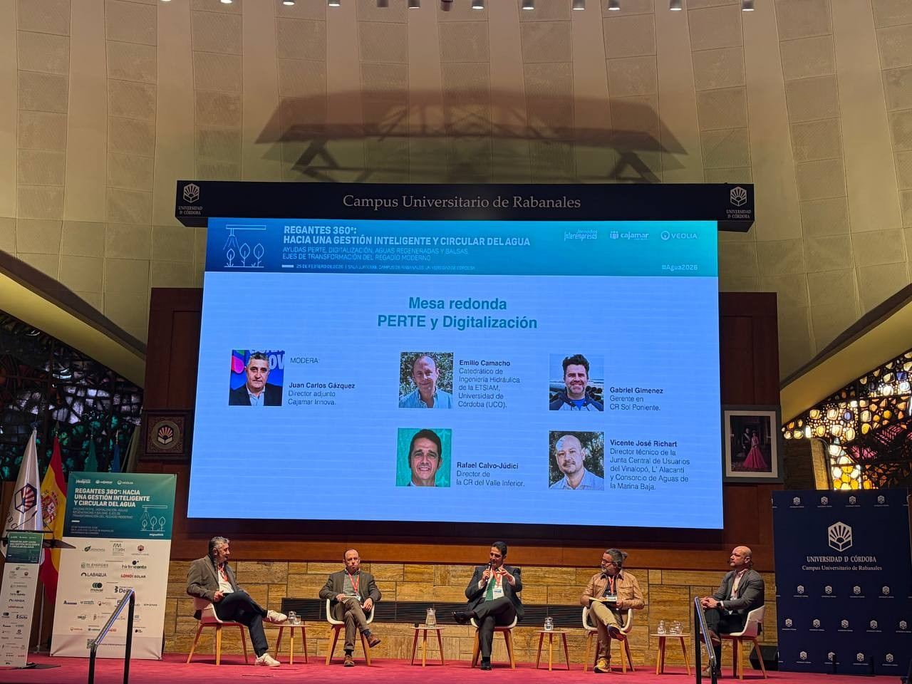 Nuestra Comunidad, presente en unas jornadas sobre gestión inteligente y circular del agua organizadas por Cajamar  y Veolia