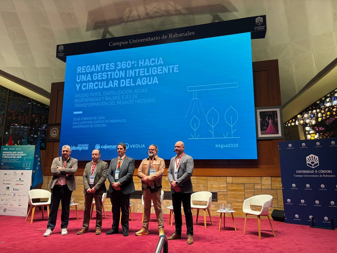 Nuestra Comunidad, presente en unas jornadas sobre gestión inteligente y circular del agua organizadas por Cajamar  y Veolia