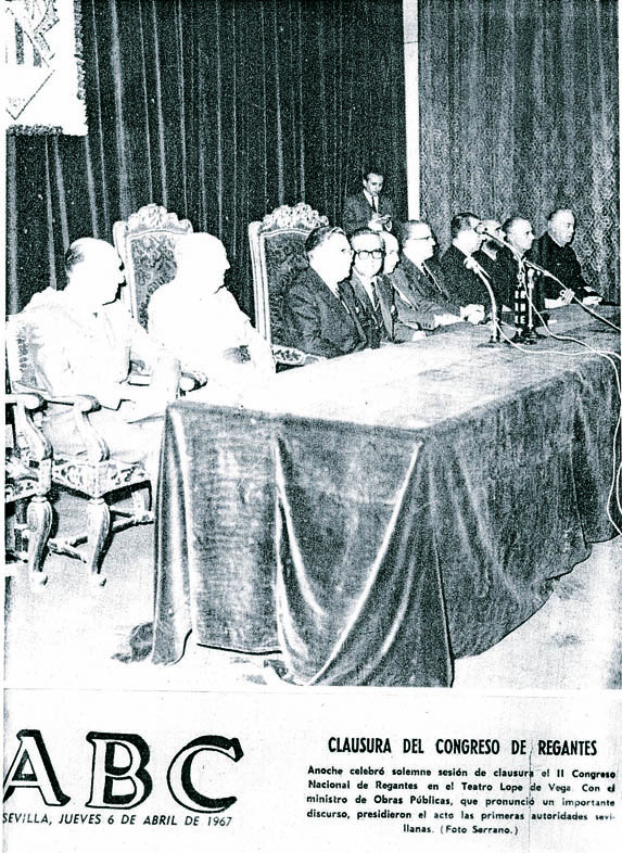 El papel de nuestra Comunidad en la historia de los Congresos de Regantes