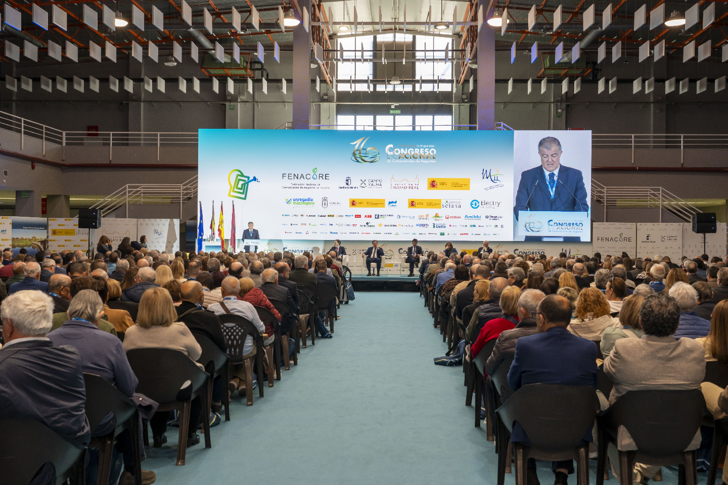 El 16 Congreso Nacional se cierra con un contundente respaldo a las aguas subterráneas y una defensa firme del futuro del regadío español