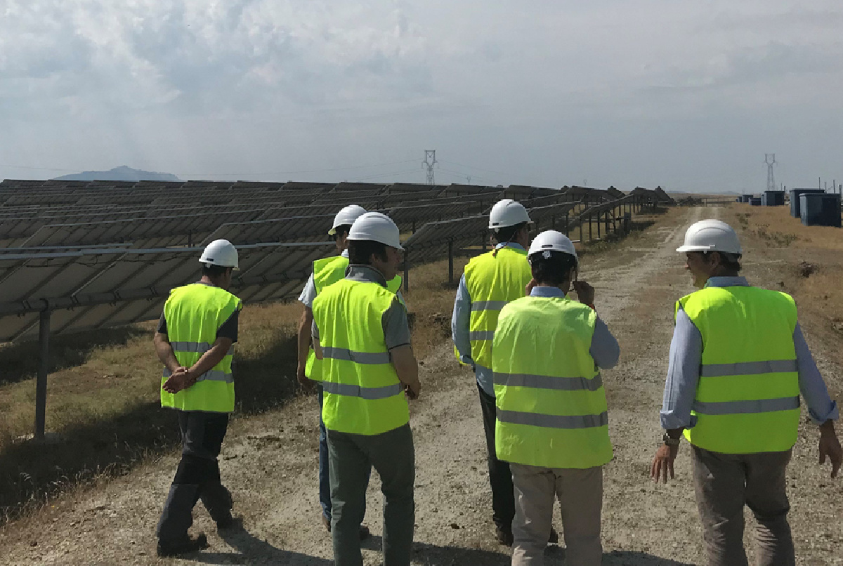 VISITA A PLANTAS SOLARES DE TRUJILLO, MÉRIDA Y TOLEDO