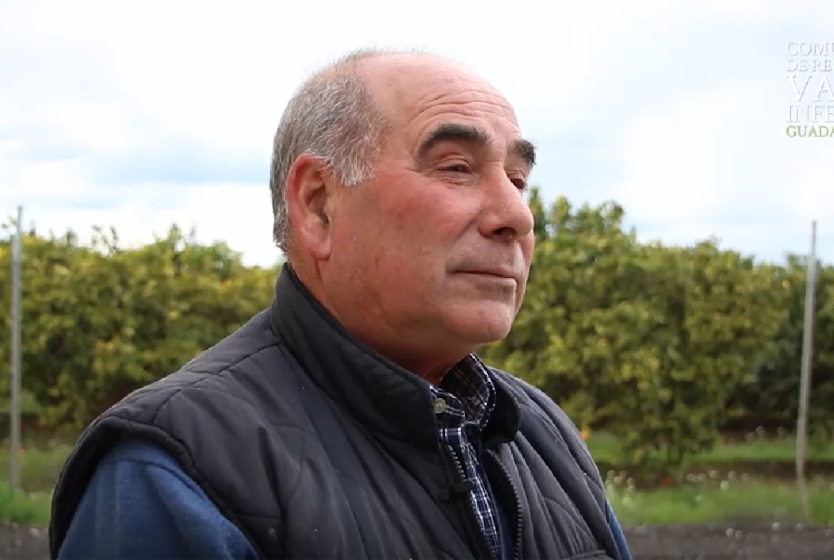 ALFONSO MORENO, MÁS DE 25 AÑOS COMO REGANTE EN NUESTRA COMUNIDAD