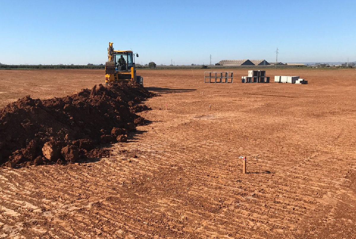 INICIADAS LAS OBRAS DE LA PLANTA SOLAR