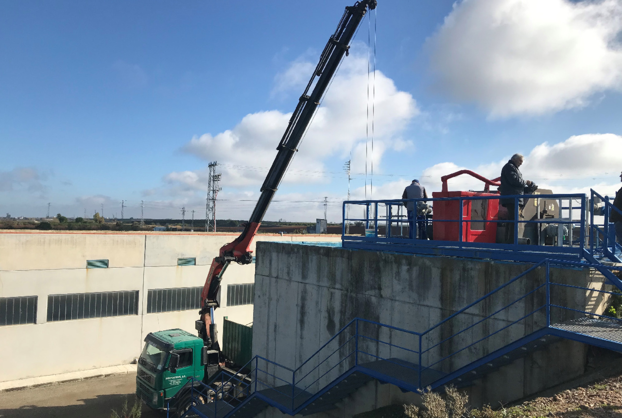 SE INICIAN LAS TAREAS DE MANTENIMIENTO HABITUALES TRAS LA TEMPORADA DE RIEGOS