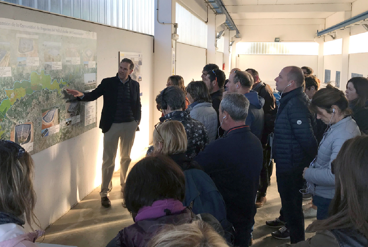 LA COOPERATIVA FRANCESA TERRES DU SUD CONOCE NUESTRA COMUNIDAD