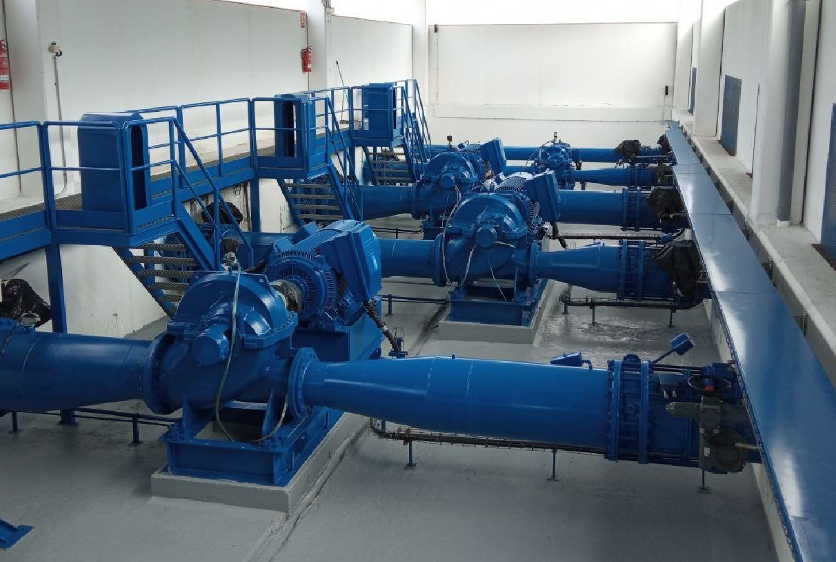 ULTIMÁNDOSE LOS TRABAJOS DE MANTENIMIENTO EN ESTACIONES DE BOMBEO