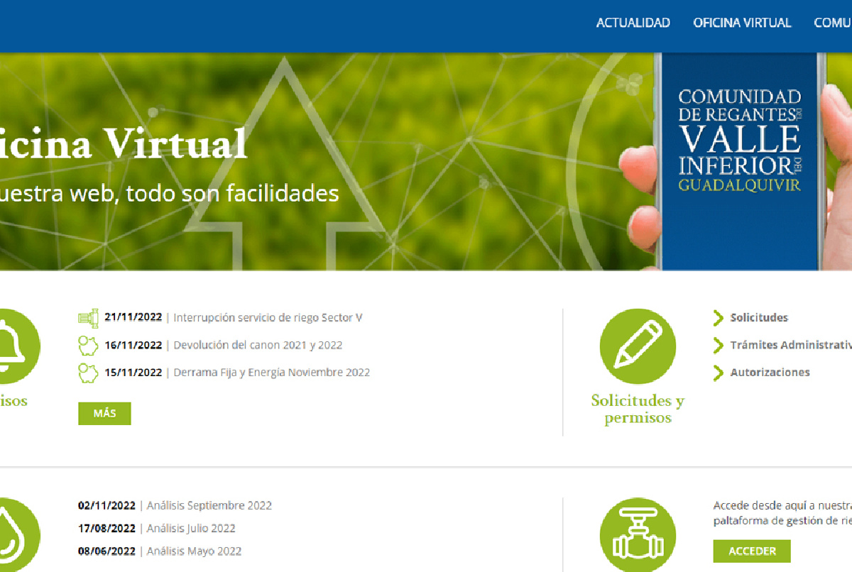 La web renueva su imagen