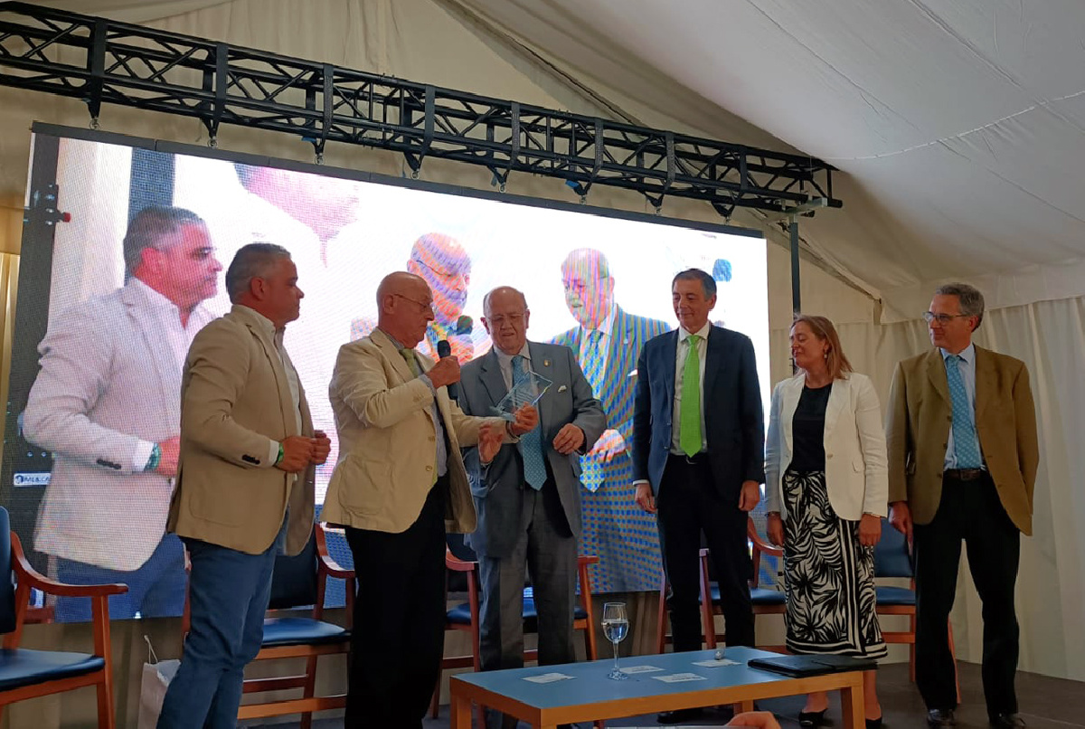Presentes en el homenaje que el regadío andaluz brindó a Andrés del Campo en ExpoFare
