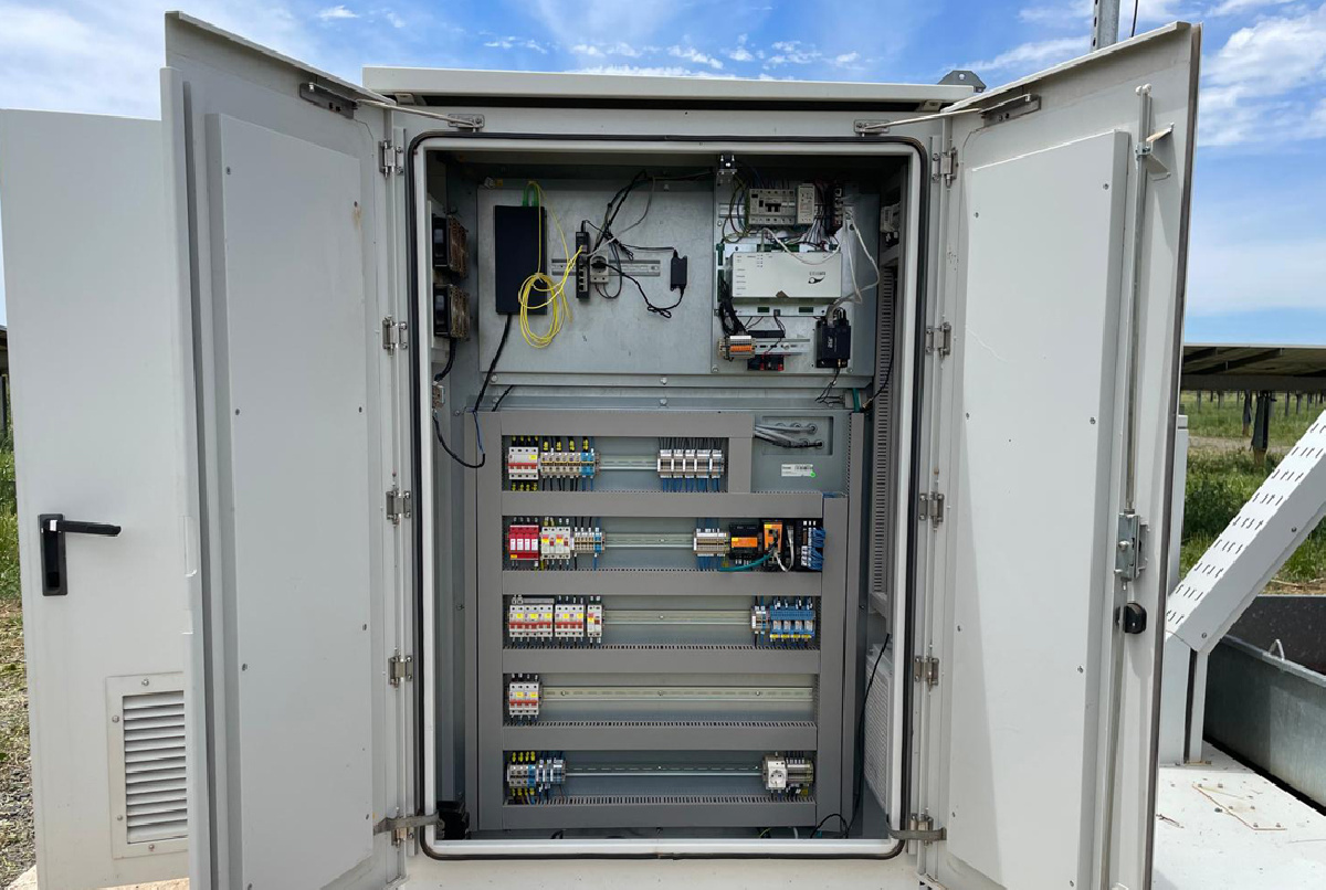 Revisión de los inversores de la planta solar