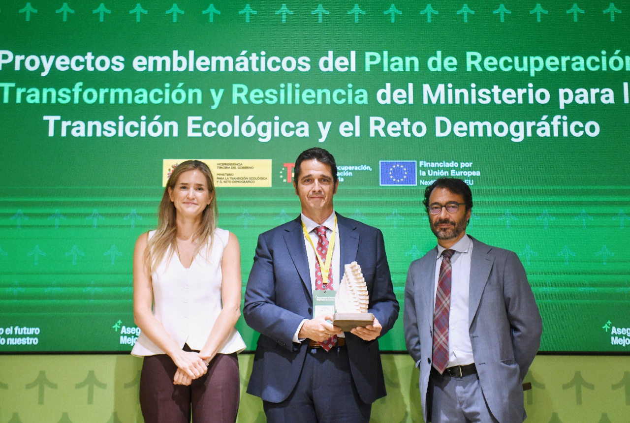 Nuestra Comunidad recibe el reconocimiento del Ministerio de Transición Ecológica por sus proyectos de digitalización con cargo al PERTE Digital