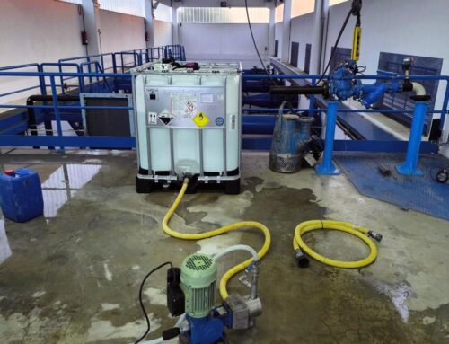 Aplicamos el tratamiento de nuestra red de riego para reducir el impacto del mejillón cebra
